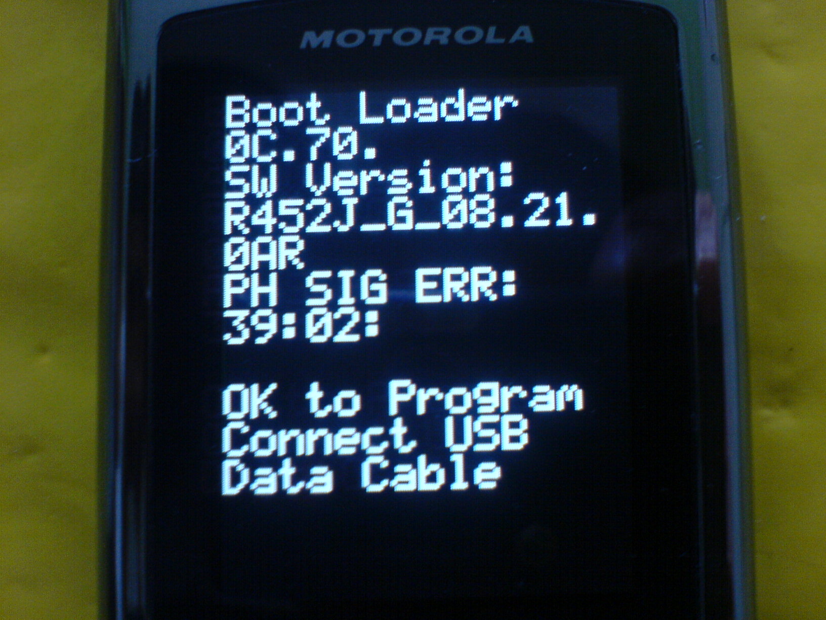  Motorola L9 flash