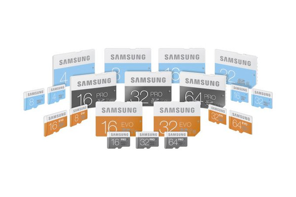 Samsung yeni SD ve microSD kartlarını lanse etti
