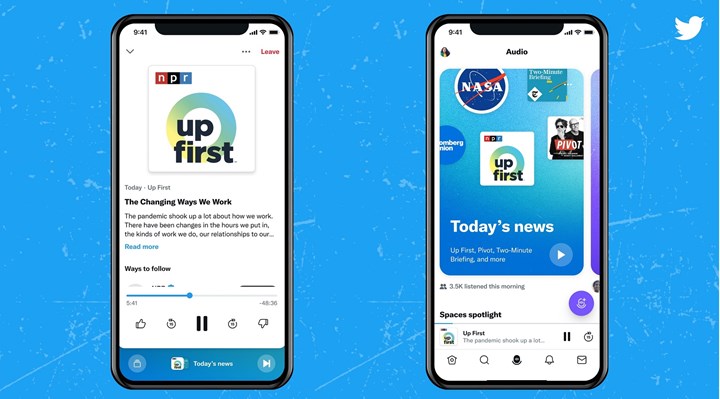 Twitter, podcast özelliğini test etmeye başladı