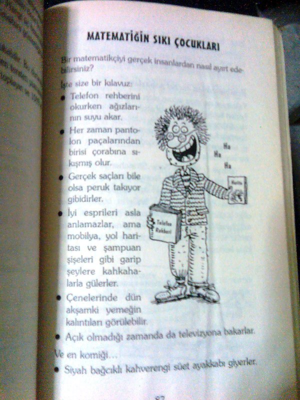  Doğruluk payı var mı bilmem? :D