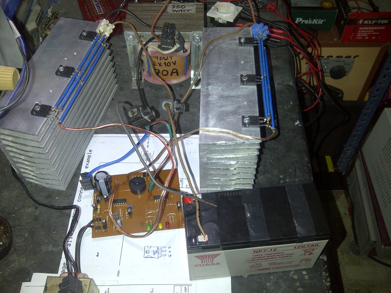  24 Volt 1250 VA (1000)  Watt Mosfet inverter devresi Yapmaya değermi ???