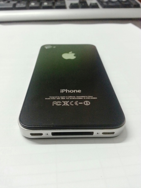  İphone 4 16gb Siyah Genpa Çıkışlı SATILIK/TAKASLIK