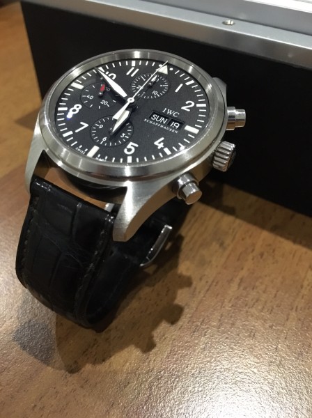  Satılık IWC Classic Pilot's Automatic Chronograph 3717.01