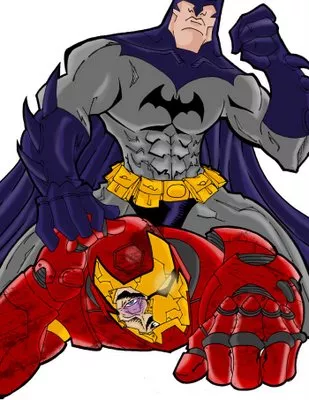  Batman vs İron man