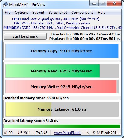  frybench (CPU TEST) 1-Adnan B 4 x Xeon 7550 - 64GB RAM 2m 05s