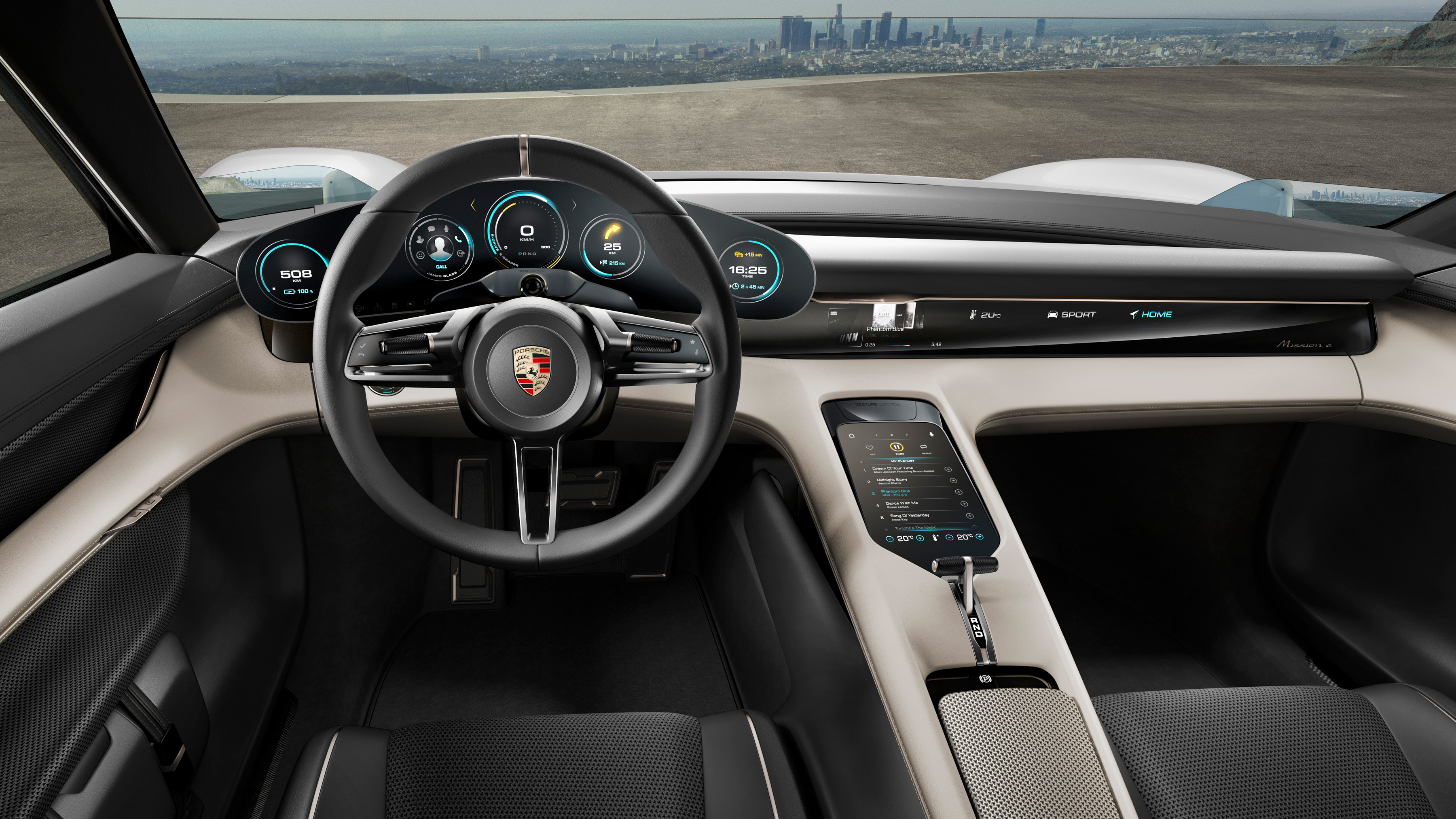 Elektrikli Porsche Taycan'ın kabini ilk kez görüntülendi