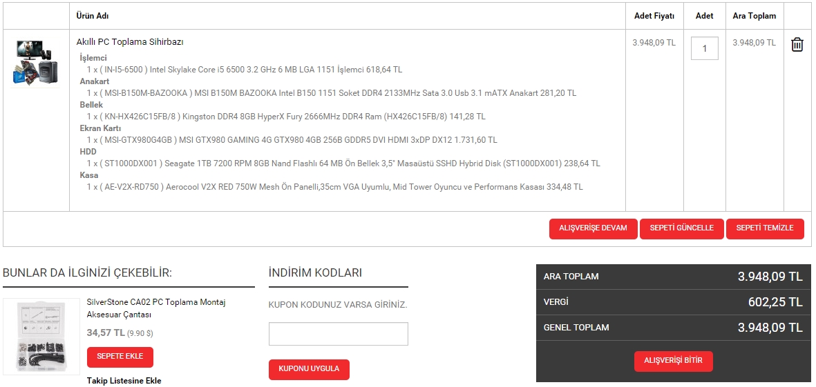  4000tl sistem toplıcak arkadaşım öneri var mı?