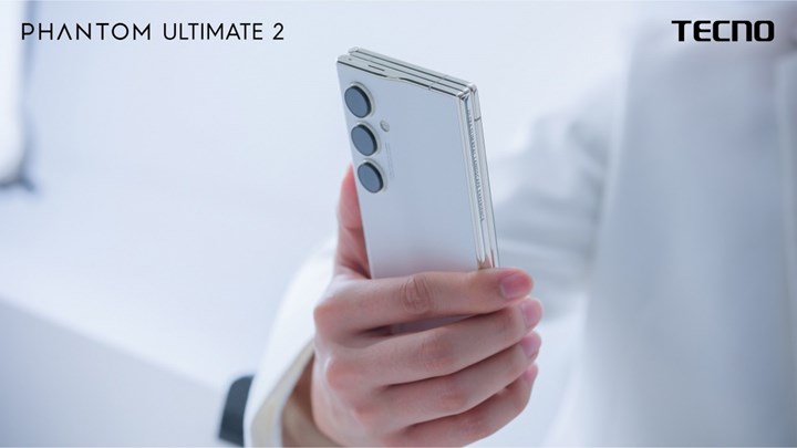 Tecno, üçe katlanır telefon konseptini duyurdu: Phantom Ultimate 2