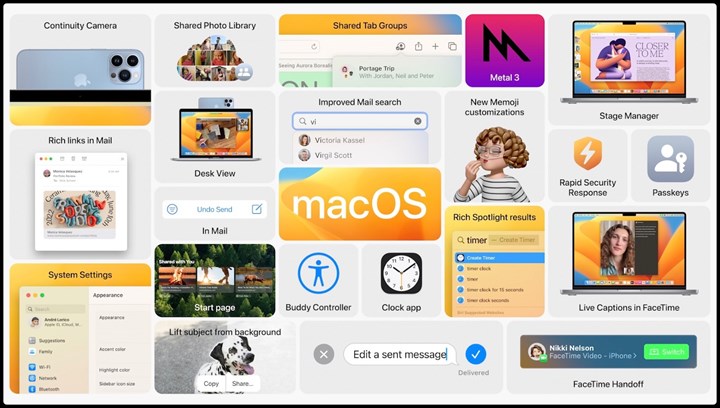 macOS 13 Ventura tanıtıldı: İşte özellikleri ve güncelleme alacak Mac'ler