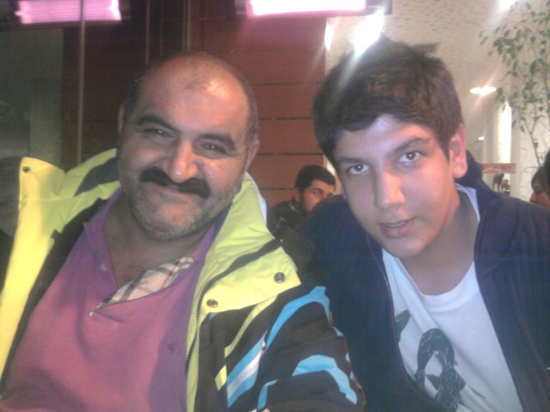  ŞahinK'nın fotoğrafını çektim.