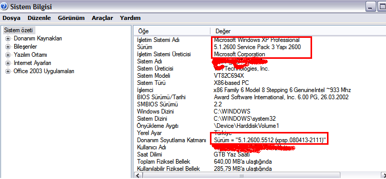  ## Windows XP Service Pack 3 Türkçe.. ÇIKTI! ##