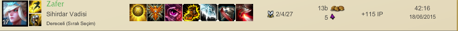  İlk 10 maçı atıyorum( 7 Win 3 Lose-GOLD 5 ATTI)