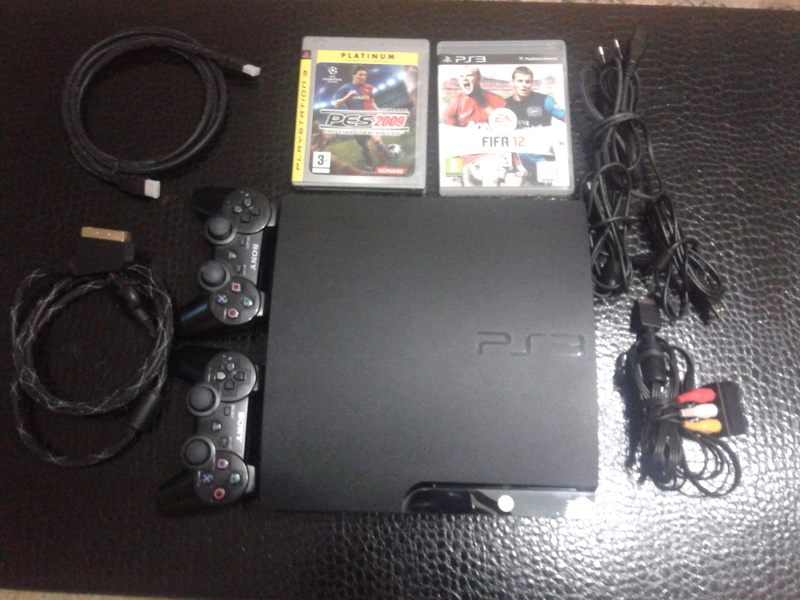  PS3 120 GB Slim 4.30 Rogero CFW v2.05 + 2 Dualshock