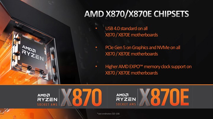 AMD X870E ve X870 anakartları tanıttı: AM5 soketine 2027’ye kadar destek