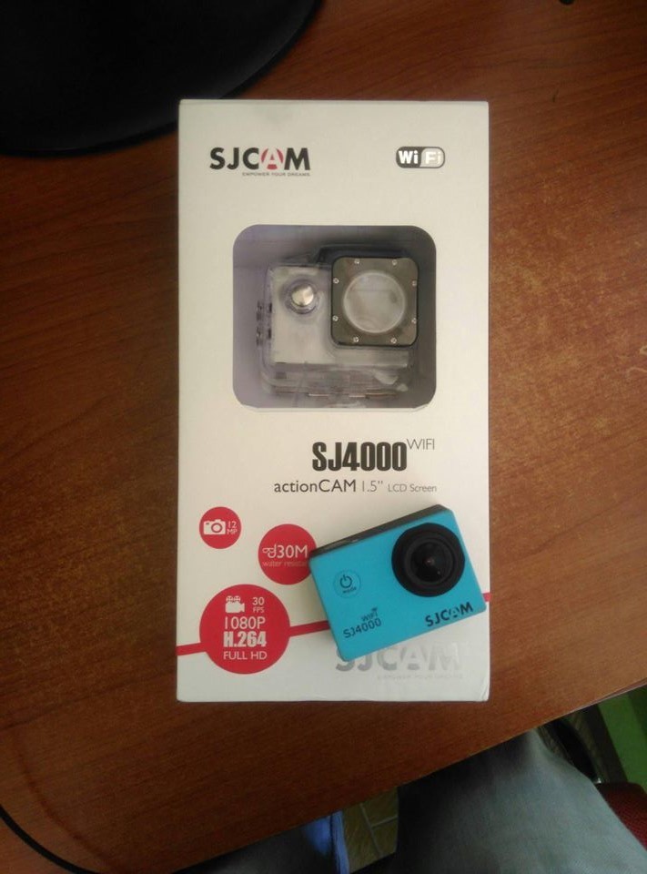 SIFIR Sjcam 4000 wifi 1080p HD Aksiyon Kamerası + Hediye Tüm Ekipmanlar