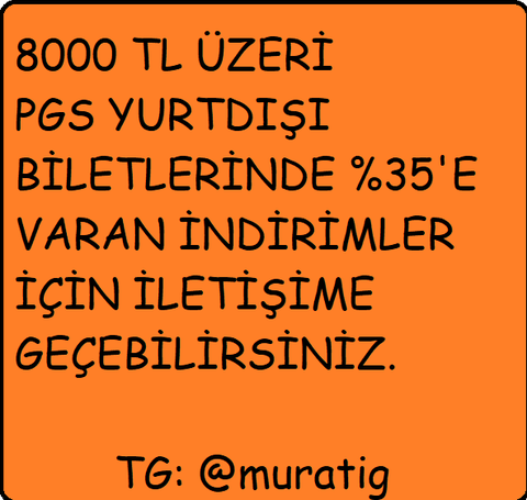 Ucuz Bilet Fırsatları (Kişisel Bilet Alım-Satım Ana Konusu)