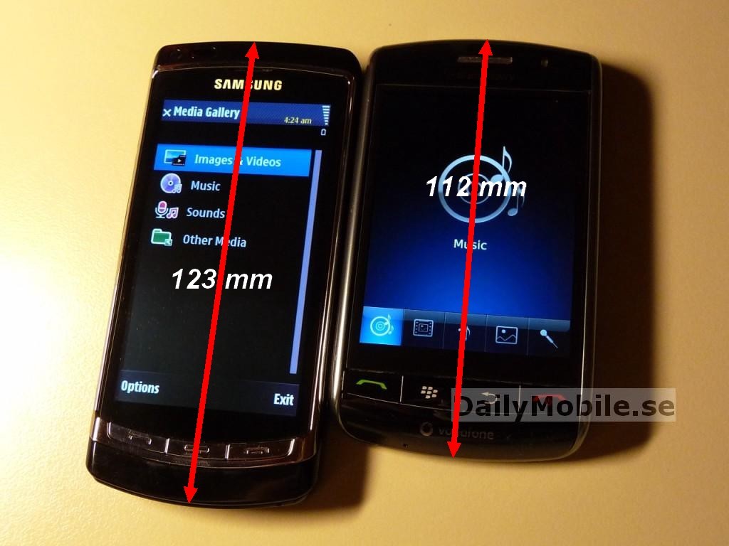 Samsung i8910 Omnia HD - 8 MP / HD video / 3.7 inç ekran / WI-FI / GPS