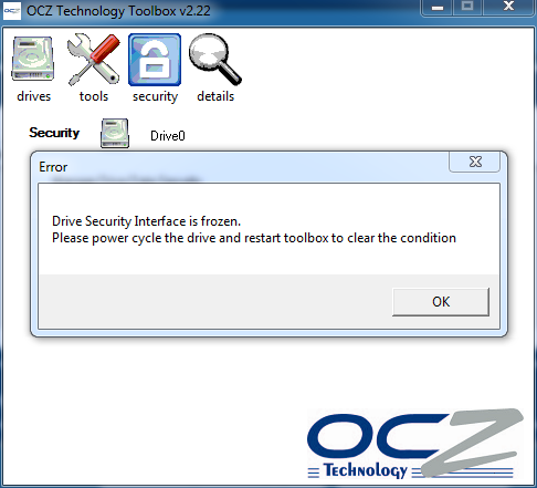  SSD Secure Erase (Hdderase, Ocz Toolbox)