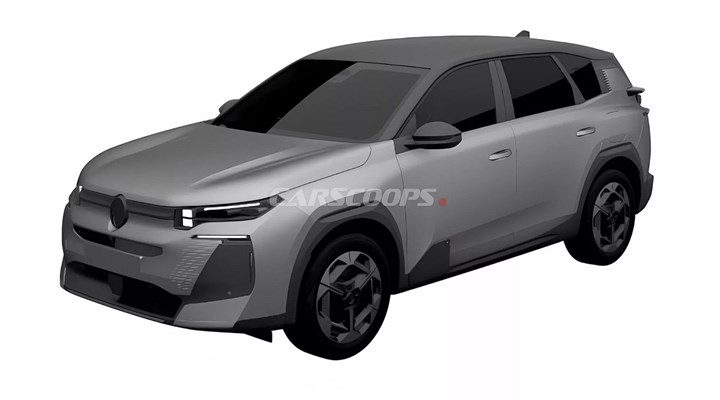 2025 Citroen C5 Aircross'un tasarımı ortaya çıktı