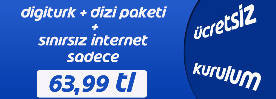  Digitürk Paketleri Artık İnternet'le Beraber