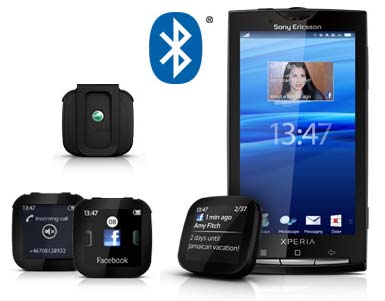  Sony Ericsson LiveView Androidler İçin Bluetooth Bileklik