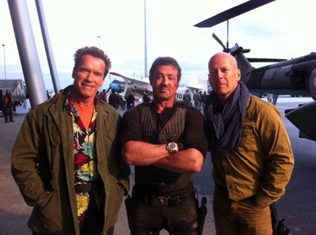  The Expendables 2 (2012) | Stallone - Van Damme - Norris - Willis -  Schwarzenegger