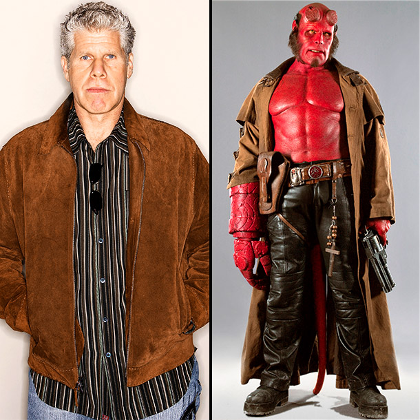 Ron perlman hellboy makeup - 🧡 Film Make-up: 10 of the most impressive tr....