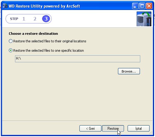  -& WD &- Harici Harddisk Backup(Yedekleme) Yazılımı -& WD &-