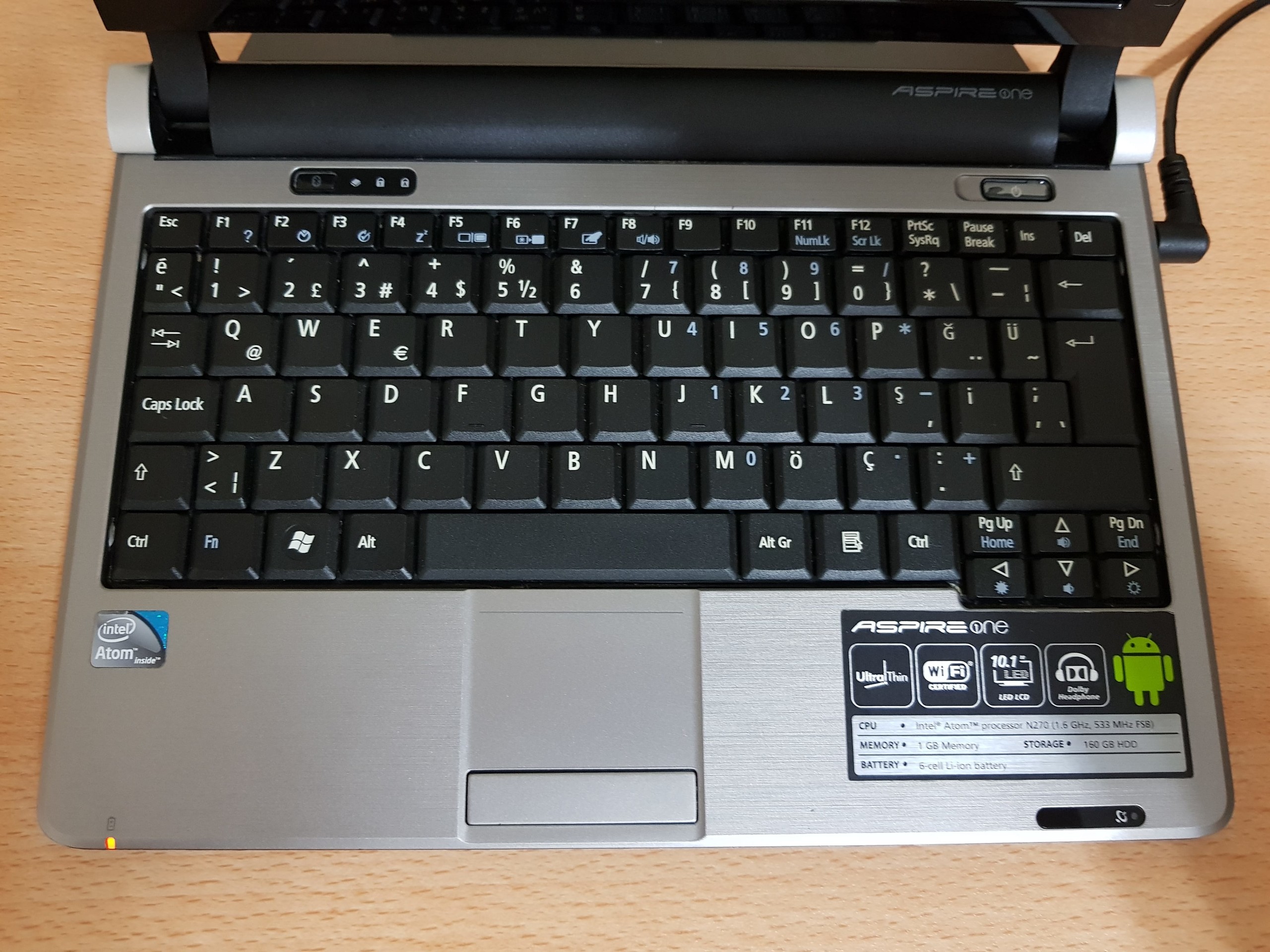 Satılık Acer Aspire One Netbook