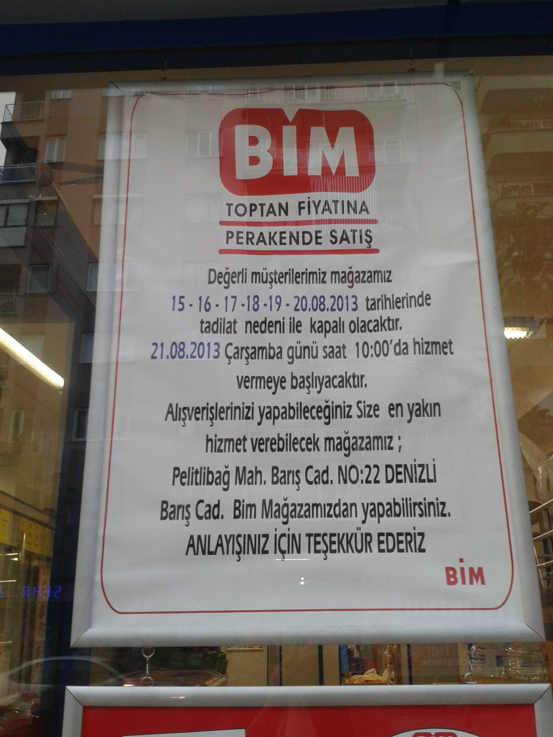  20 Lira ile Bim'den Aldıklarım [SS]