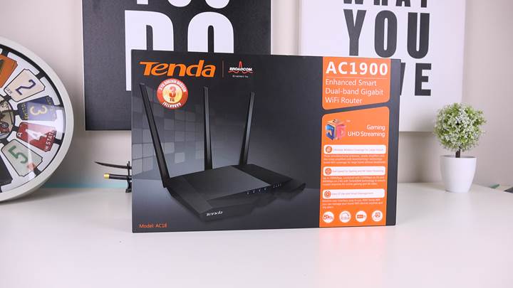 Broadcom yongalı Tenda AC18 router ve F/P ürünü U12 Wi-Fi adaptörü inceledik