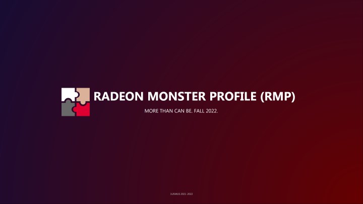 Radeon Monster Profile geliyor