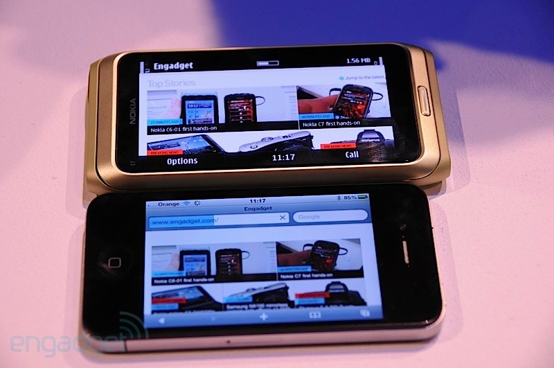  Nokia nın İphone la boy ölçebileceği telefonu var mı?