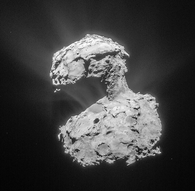 Uzay aracı Rosetta kuyruklu yıldıza çarparak veda etti