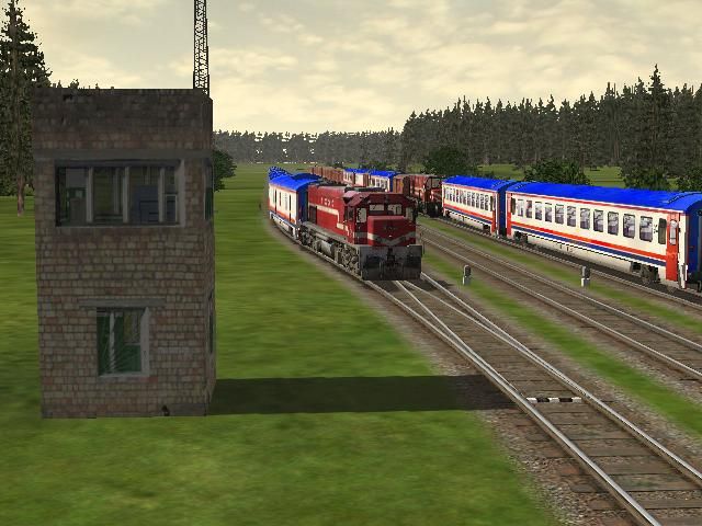  TCDD tren similatörü