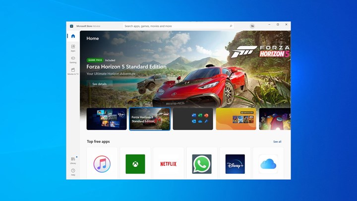 Yeni Microsoft Store uygulama mağazası Windows 10 kullanıcılarına sunulmaya başlandı