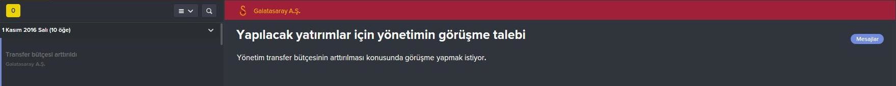  FM 2016 Galatasaray Kariyeri  -Yine yeniden- (3. sezon basladi)