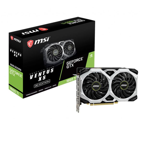 MSI GTX 1660 Ti VENTUS XS 6G OC 192 Bit GDDR6 6 GB Ekran Kartı - 1.940 TL + 75 tl Worldpuan