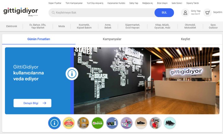 eBay, Gittigidiyor'u kapatıyor: Satışlar durdurulacak!