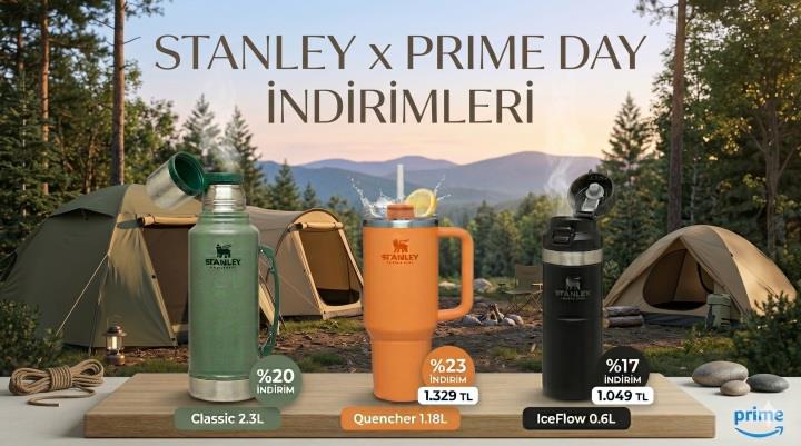 Prime Day'de Stanley fırsatları: Popüler termoslar indirimde