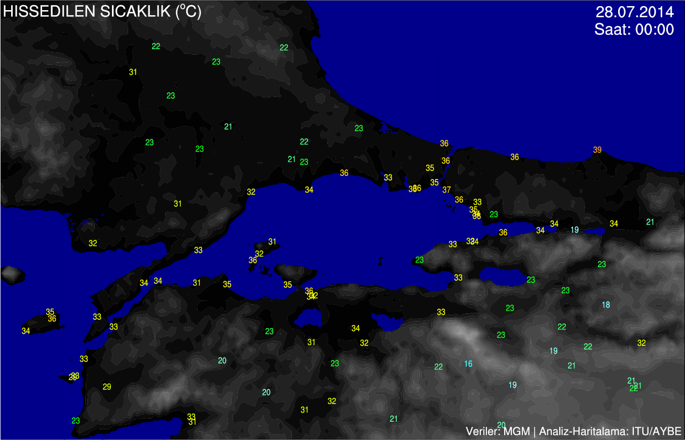  İstanbul'da bayramda nem patlaması, hissedilen sıcaklık 40 derece !