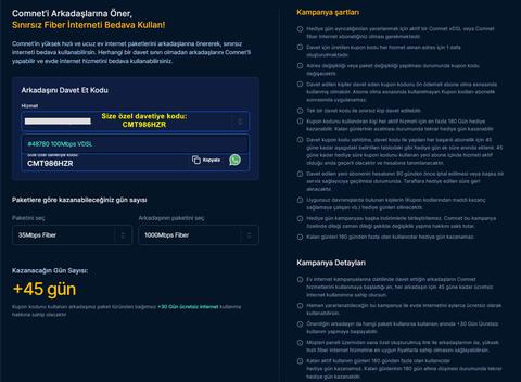 ComNet İndirim Kodu