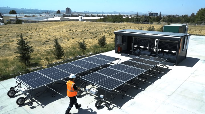 TEMSAN, doğal afet ve acil durumlar için mobil güneş enerji santrali geliştirdi