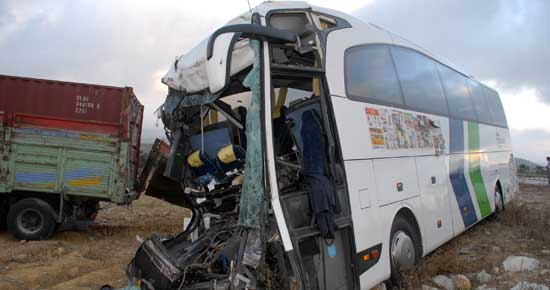  Yolcu otobüsleri güvenlik donanımları,crash test