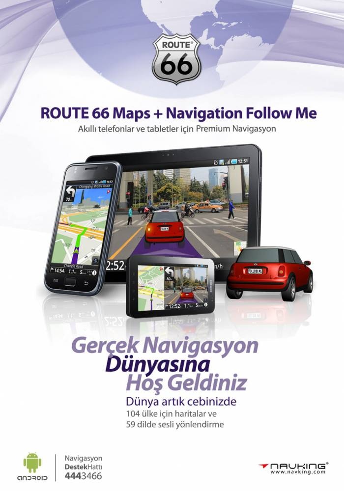  Tüm Android Telefon ve Tabletler İçin Navigasyon Yazılımı