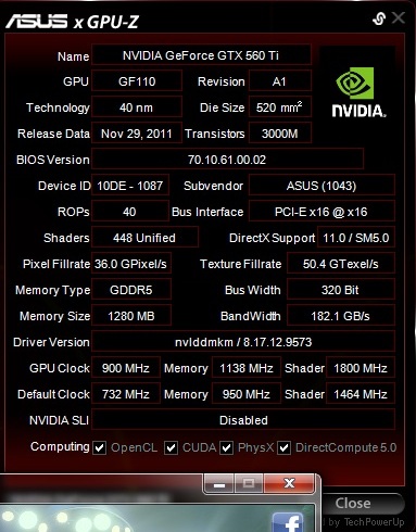  Orjinal mi acaba Asus GTX 560 TI DC2 ?