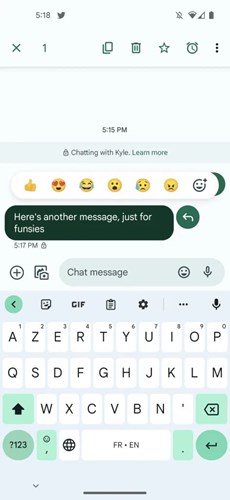 Google Mesajlar kullanıcılarına müjde: Mesajlara tepki vermedeki emoji sınırı kalkıyor