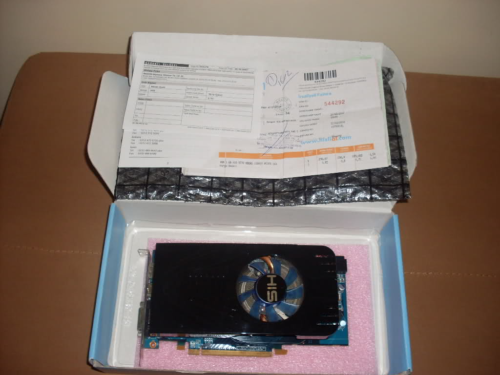  SATILIK HIS 5770 VE SAPPHIRE 4830 EKRAN KARTI