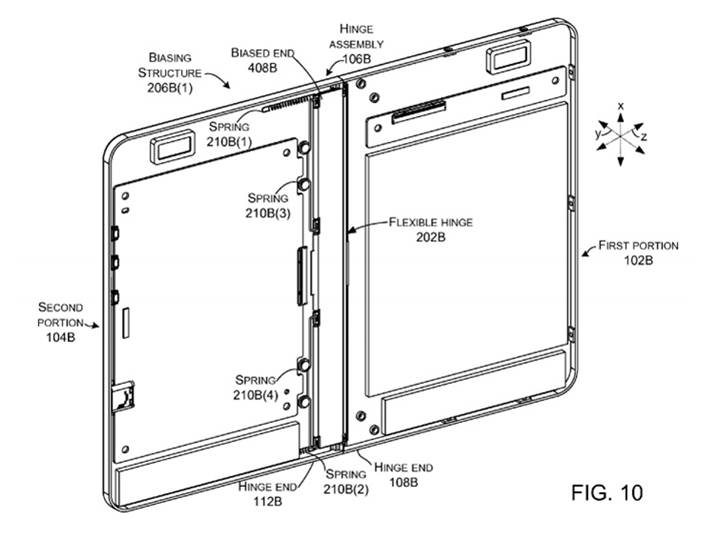 Microsoft’un katlanabilen tabletine ait patent ortaya çıktı