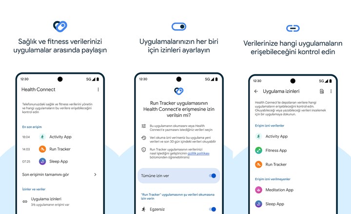 Google Health Connect uygulaması duyuruldu